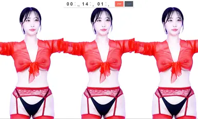 นักเต้นหน้าอกใหญ่ชาวเกาหลี @yso1004 รวบรวมการเต้นเปียกและเปลือย (29)