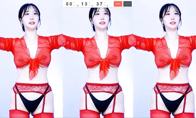 นักเต้นหน้าอกใหญ่ชาวเกาหลี @yso1004 รวบรวมการเต้นเปียกและเปลือย (29)