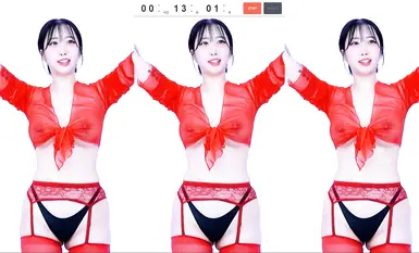 นักเต้นหน้าอกใหญ่ชาวเกาหลี @yso1004 รวบรวมการเต้นเปียกและเปลือย (29)