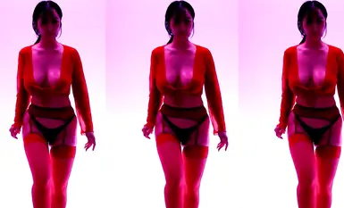 한국인 풍만한 댄서 @yso1004의 젖은 누드 댄스 모음 (31)