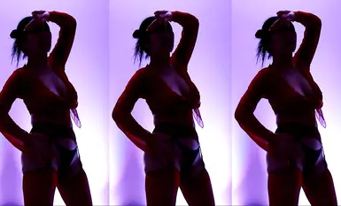 韩国巨乳舞姬@yso1004 湿身裸舞合集(34)