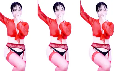 Korean busty dancer @yso1004's wet and nude dance compilation (35)