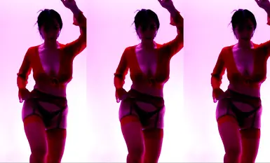 韩国巨乳舞姬@yso1004 湿身裸舞合集(37)