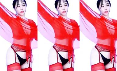 한국인 풍만한 댄서 @yso1004의 젖은 누드 댄스 모음 (38)