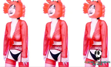 韩国巨乳舞姬@yso1004 湿身裸舞合集(39)