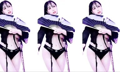 韩国巨乳舞姬@yso1004 湿身裸舞合集(42)