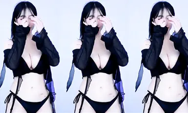 韩国巨乳舞姬@yso1004 湿身裸舞合集(60)