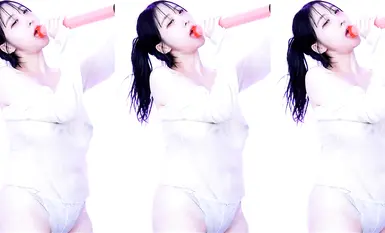 한국인 풍만한 댄서 @yso1004의 젖은 누드 댄스 모음 (66)