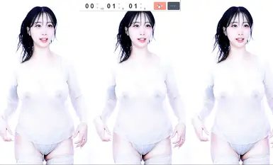 นักเต้นหน้าอกใหญ่ชาวเกาหลี @yso1004 รวบรวมการเต้นเปียกและเปลือย (67)