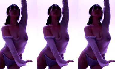 Korean busty dancer @yso1004's wet and nude dance compilation (73)