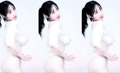 นักเต้นหน้าอกใหญ่ชาวเกาหลี @yso1004 รวบรวมการเต้นเปียกและเปลือย (82)