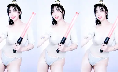 Korean busty dancer @yso1004's wet at nude dance compilation (83)