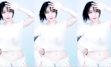 Korean busty dancer @yso1004's wet and nude dance compilation (98)