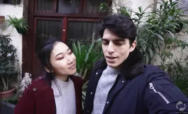 推特网红留学生林雅儿的性爱日记18_在我们播放视频后她又想做爱_