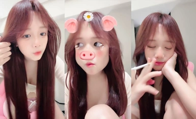 魅惑的な女_童顔で巨乳、幼さを残した顔立ちと柔らかな胸を持つ美少女のヌードダンスとオナニー（9）