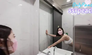 대만 피트니스 인플루언서 @ssrpeach(AsianPeachyQueen)의 다섯 번째 체중계 사진 세트(23)