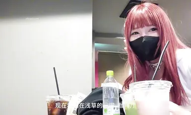 大奶肥臀少女福利姬【小小Q】神社露出，與日本粉絲見面的羞恥調教