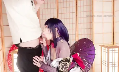 ネットセレブで美人の[Tokar浵卡]が、狭い膣口を持つ白虎のコスプレをして、オーラルセックス、セックス、足フェチを一気に披露する（2）