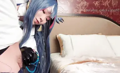 網紅顏值福利姬嫩妹【Tokar浵卡】cos角色扮演 白虎一線天，口活干炮足交一條龍 (9)