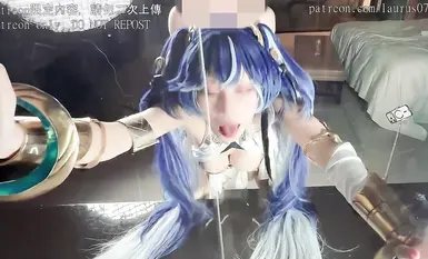 极品百变COSER福利姬【浵卡Tokar】最新作品，—鸣潮尤诺，足交口交性爱，极致诱惑(1)