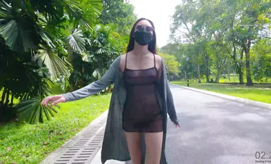 FanSly 新加坡网红健身博主【MoriyaExhibit 】无毛白虎孕妇产检户外大胆露出(1)