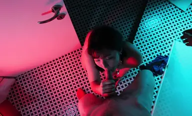 P站百萬粉絲露臉日本網黃「obokozu」穿著紅色內衣的日本繼妹展示她的深喉技巧 (2)