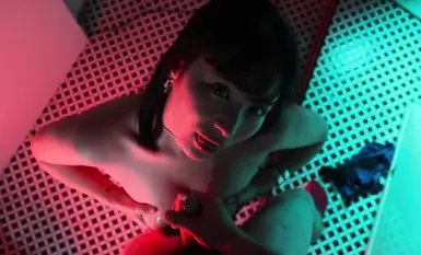 P站百萬粉絲露臉日本網黃「obokozu」穿著紅色內衣的日本繼妹展示她的深喉技巧 (2)