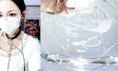 Nữ streamer Douyin hàng đầu 【一只霸王兽】nhảy múa khỏa thân từ nhiều góc độ, làm cho mông to của cô ấy đỏ ửng, sử dụng hạt và nút bịt hậu môn, xoa bóp âm đạo dâm đãng của mình, thật là khiêu gợi (7)