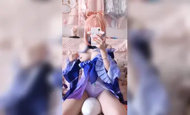 Kambal-buntot, malaki ang dibdib, puting-tigre na loli beauty [Meow Little Orange] JK sailor uniform erotic seduction props masturbesyon video welfare (5)