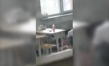 真實中學生教室偷歡合集