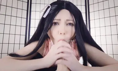 Beautiful girl welfare girl [Kittyxkum Scarlet Kitten] Japanese kimono with super large penis