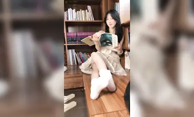 발 모델 사진 촬영 특전 [라임 필름] 순수하고 천진난만한 옆집 소녀 [황아] 공주 서스펜더 드레스 읽기 (1)