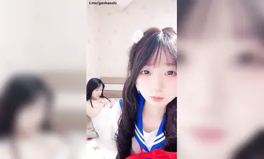 校花首次带闺蜜下海直播【邪恶双马尾】以身作则~道具狂插(19)