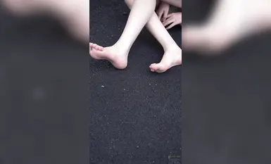 足模摄影福利【青柠映画】邻家清纯少女【阿慌】白袜亮钻(1)