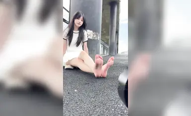 足模攝影福利【青檸映畫 】鄰家清純少女【阿慌】白襪亮鑽 (2)