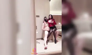 Vlog Sugar Heart [Ejakulasi Muka] Stoking Cetakan Zebra_Wanita Super Seksi Memerah Air Mani_Muka dan Zakar dalam Bingkai yang Sama_AnX (lananlanan)