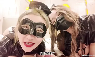 매혹적인 창녀 페이 주에나⭐ 지옥 같은 정액 수집가 3P 자위 사정