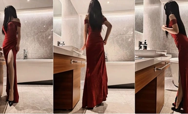 회사 여주인공이자 '실버 카나리'라는 별명으로 유명한 최고급 미녀는 정장 드레스를 입은 채로 방으로 끌려가 강간당했다. 그 후 그녀는 엉덩이에 정액이 묻은 채 아래층으로 내려가 동료들과 저녁 식사와 술을 마셨다.