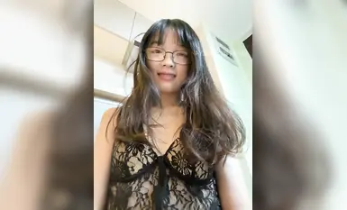 Kontras melampau [meimei_x] Kontras cermin mata menggoda tuhan_Set pakaian dalam gadis pelajar cermin mata ekstrem dengan wajah tulen kontras lucah (12)