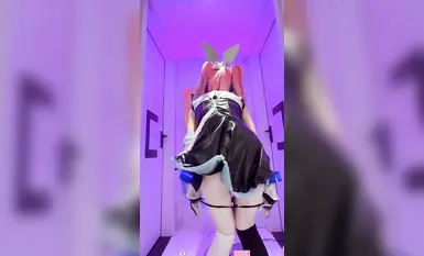 ผลงานการเปิดเผยใบหน้าล่าสุดของนักเต้นสาวและนักแสดง AV รุ่นเยาว์คุณภาพสูง [เบย ลี่หลัว] การเต้นเปลือยแบบไดนามิกในสไตล์คอสเพลย์บน Douyin (2)