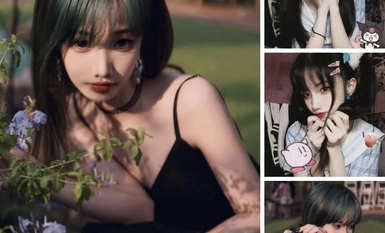 A beautiful girl from TikTok was caught hooking up with a guy offline. Her everyday photos showed her as sweet and innocent, but she was shy and wouldn't let him film the sex. The guy, a sugar daddy, thrust vigorously for a few seconds and then gave in.