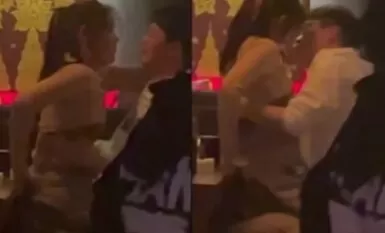 最新重磅大瓜海伦斯酒吧，一女战两男，现场直播，黑白双煞，白衣大侠结束了，然后黑衣大侠登场，大开眼界！