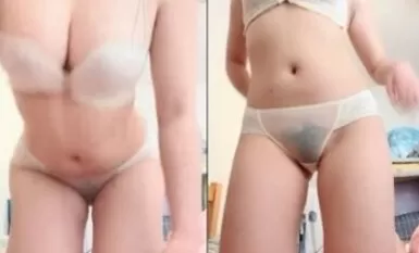 귀여운 새 앵커 소녀, 팬티를 입거나 투명하고 머리카락이 선명하게 보이고 가슴이 크거나 작지 않고 음부를 열면 매우 아름다운 핑크 나비입니다!