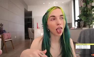 Chaturbate [Bailey_eilish] 綠魔頭辣妻,生吞大肉棒