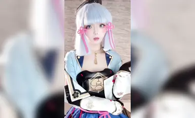 卡哇伊COS反差博主【chuchu_n】大尺度 超頂 極品可愛少女，紫薇到流白漿 (1)