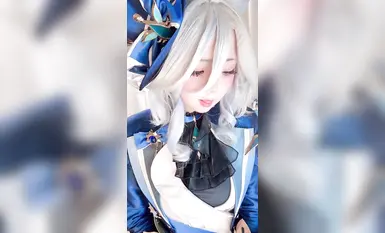 卡哇伊COS反差博主【chuchu_n】大尺度 超頂 極品可愛少女，紫薇到流白漿 (2)