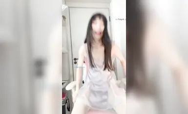 虎牙顏值巨乳女神【書香繁星】萬元定製，OL職業裝抖臀裸舞道具自慰，近景特寫視覺盛宴 (7)