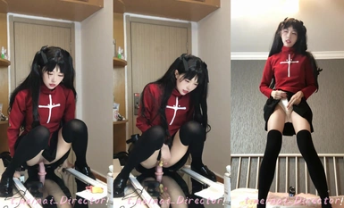 極品反差美少女【埋導演】-遠坂凜cos18分鍾完整版