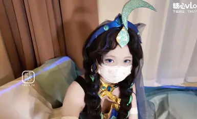 【優しい小さなうさぎ】ドリアの歌声_精液で満たされた冥界への白い絹の足フェチサービス