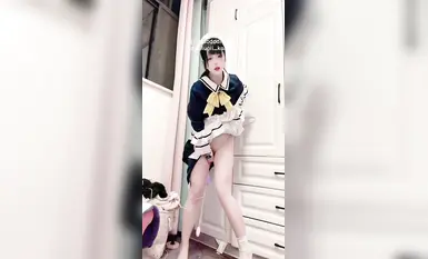 抖音高顏萌妹【兔康康】大尺度定製COS草神，電動玩具插B✚大尺度定製室內+室外自慰尿尿 (1)